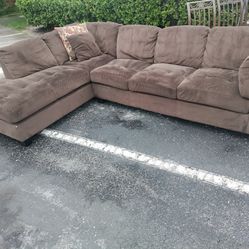 Beautiful Brown Sofa Set