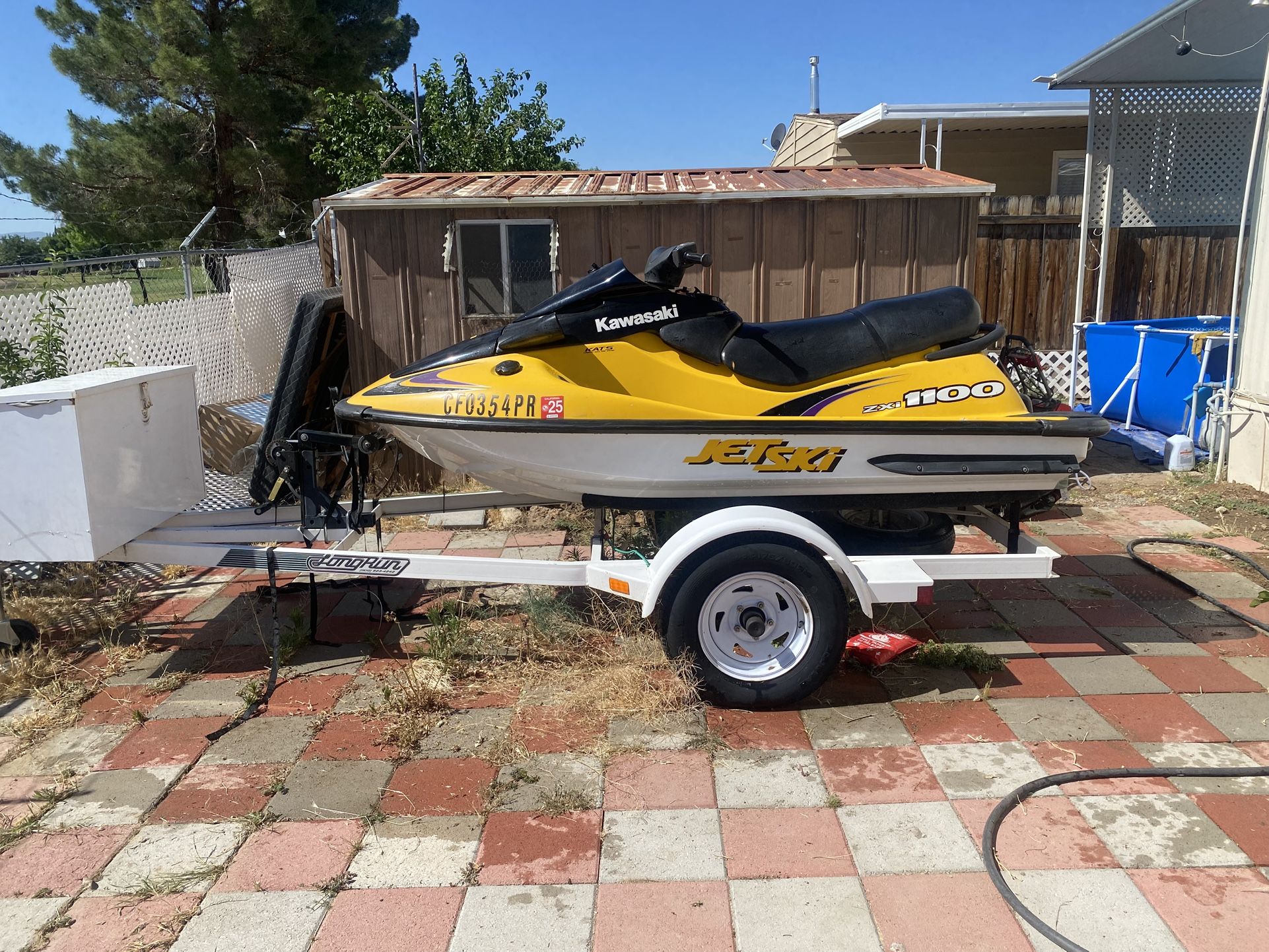 2000 Kawasaki Jet ski. Trades Ok.
