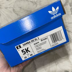 Toddler Size 5 (original adidas sambas)
