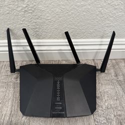NETGEAR - Nighthawk AX5400 Dual-Band Wi-Fi 6 Router - Black