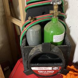 Harris Back Pack Bottle Torch Set