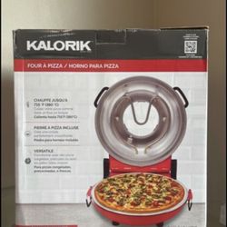 Kalorik Red High Heat Stone Pizza Oven for Sale in Morton Grove