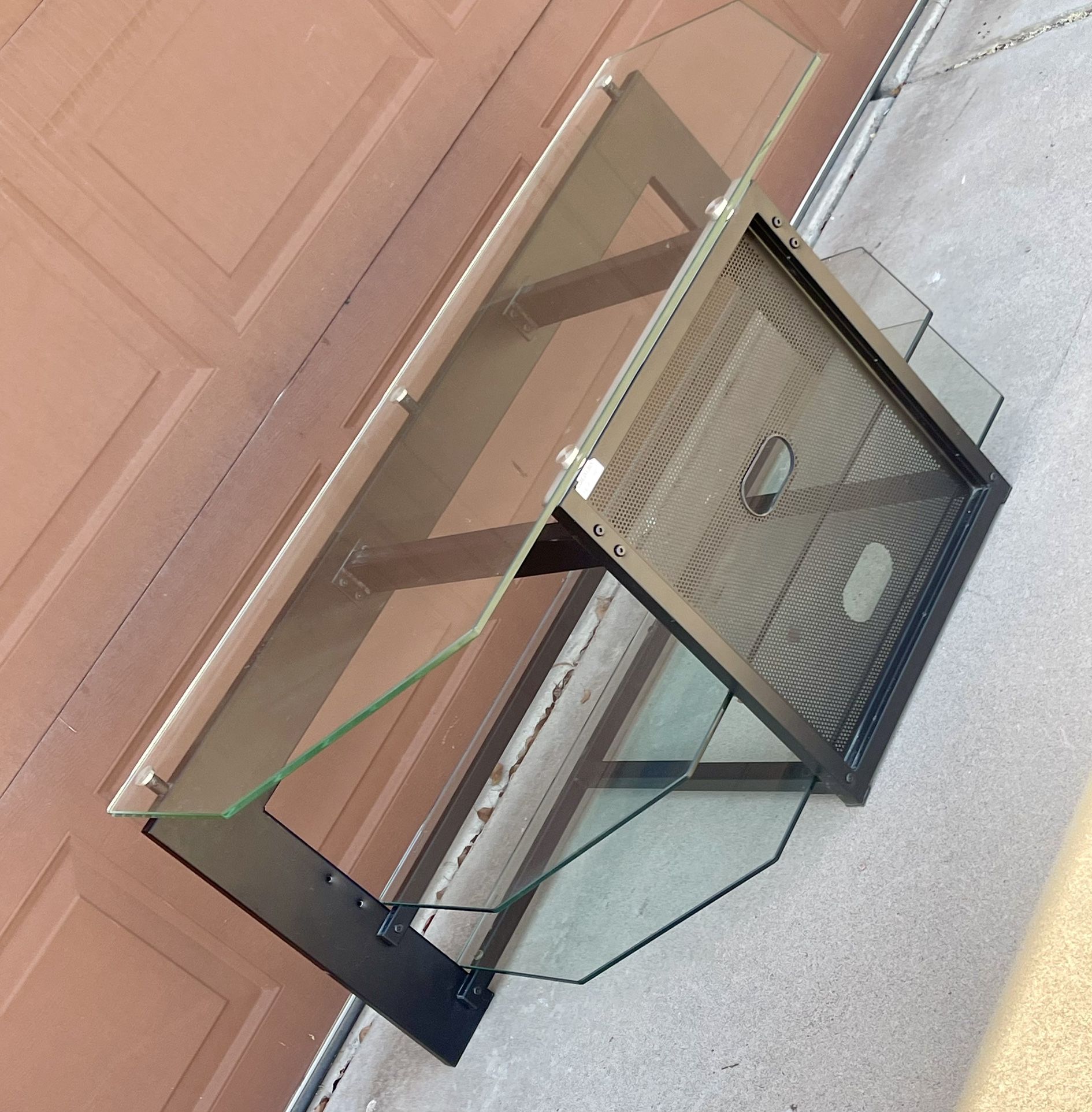 Three Tier Tempered Glass AV/Computer/Coffee Table