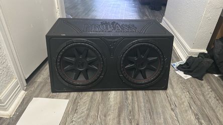 Kicker Dual Subwoofer ProBass Enclosure