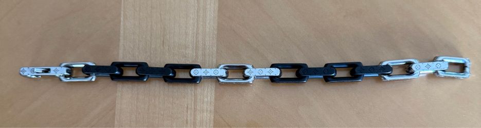Louis Vuitton monogram chain bracelet