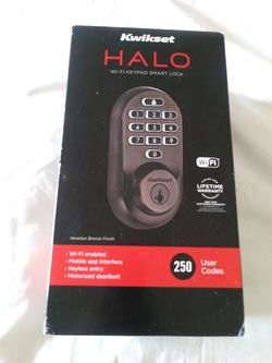 Kwikset halo wifi keypad smart lock