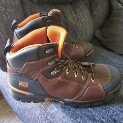 Timberland Pro Men's Endurance Evolution 6" Composite Toe Waterproof Work Boot -Brown