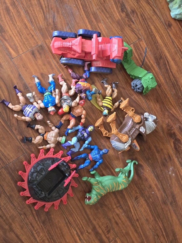 Vintage Heman Toys