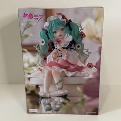 Hatsune Miku Flower Fairy Anemone Noodle Stopper Figure FuRyu Japan Sealed NEW