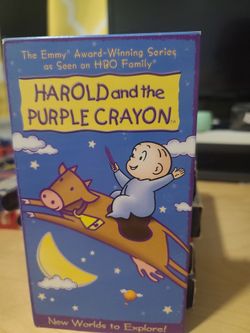 Harold and the purple crayon vhs tape