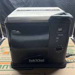 Masterbuilt Turk ‘N’ Surf Electric Indoor 14lb Fryer & Kettle