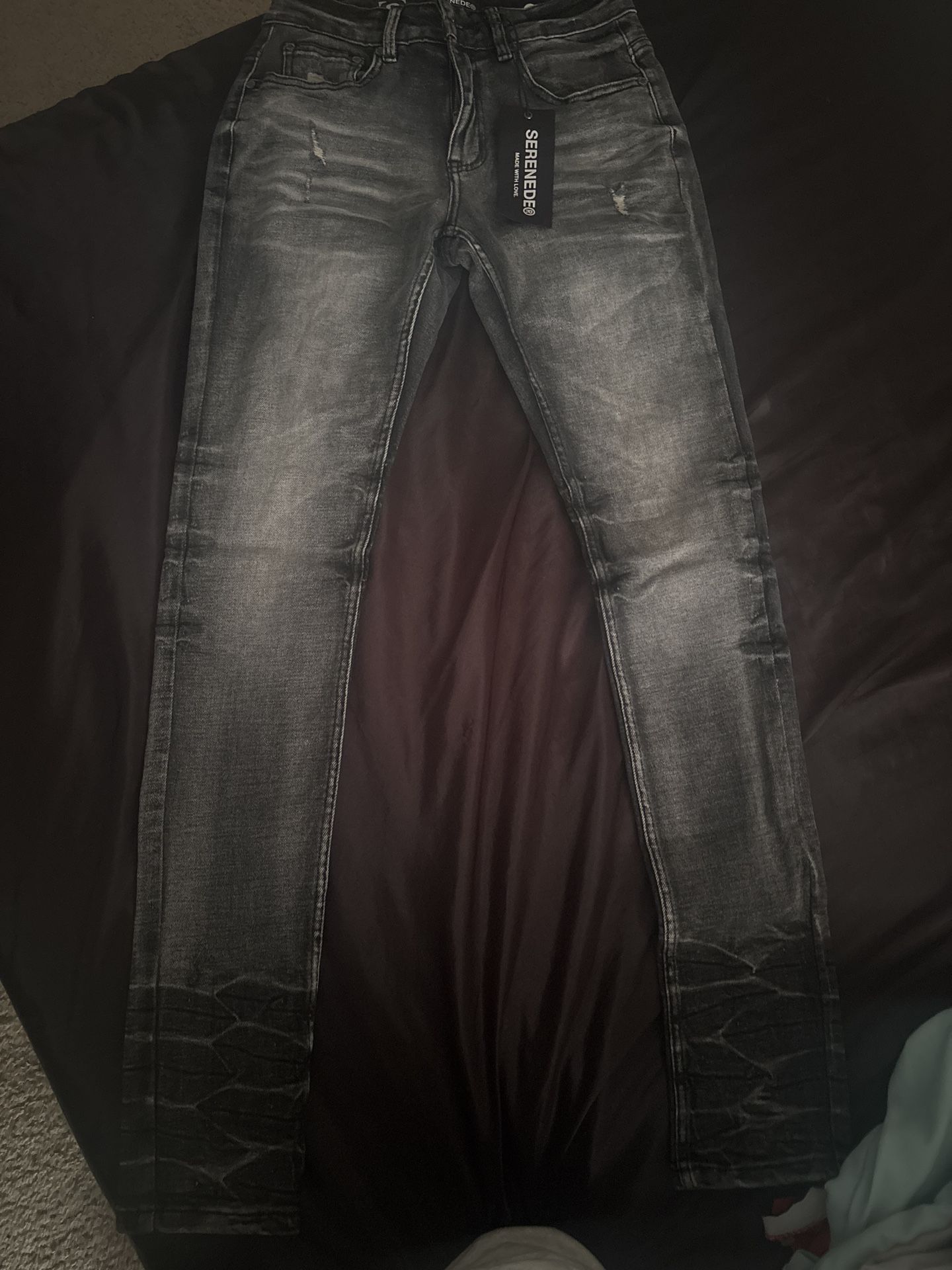 Serenede Gray Jeans Size 28