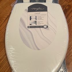Toilet Seat Elongated-whisper close, No slam shut, Mayfair Brand New still wrapped