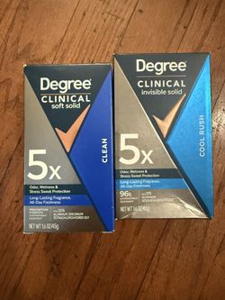 Degree Men Clinical Deodorant Bundle - $10