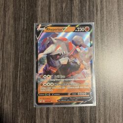 Rhyperior V 095/189 Swsh03: Darkness Ablaze Holo