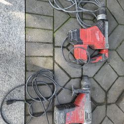2 Milwaukee Chipping Gun