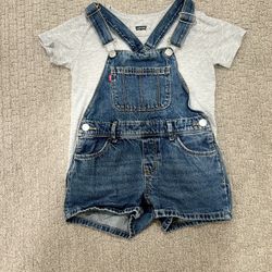 🔥 LEVI'S Kids' Overall Set - Like New! 