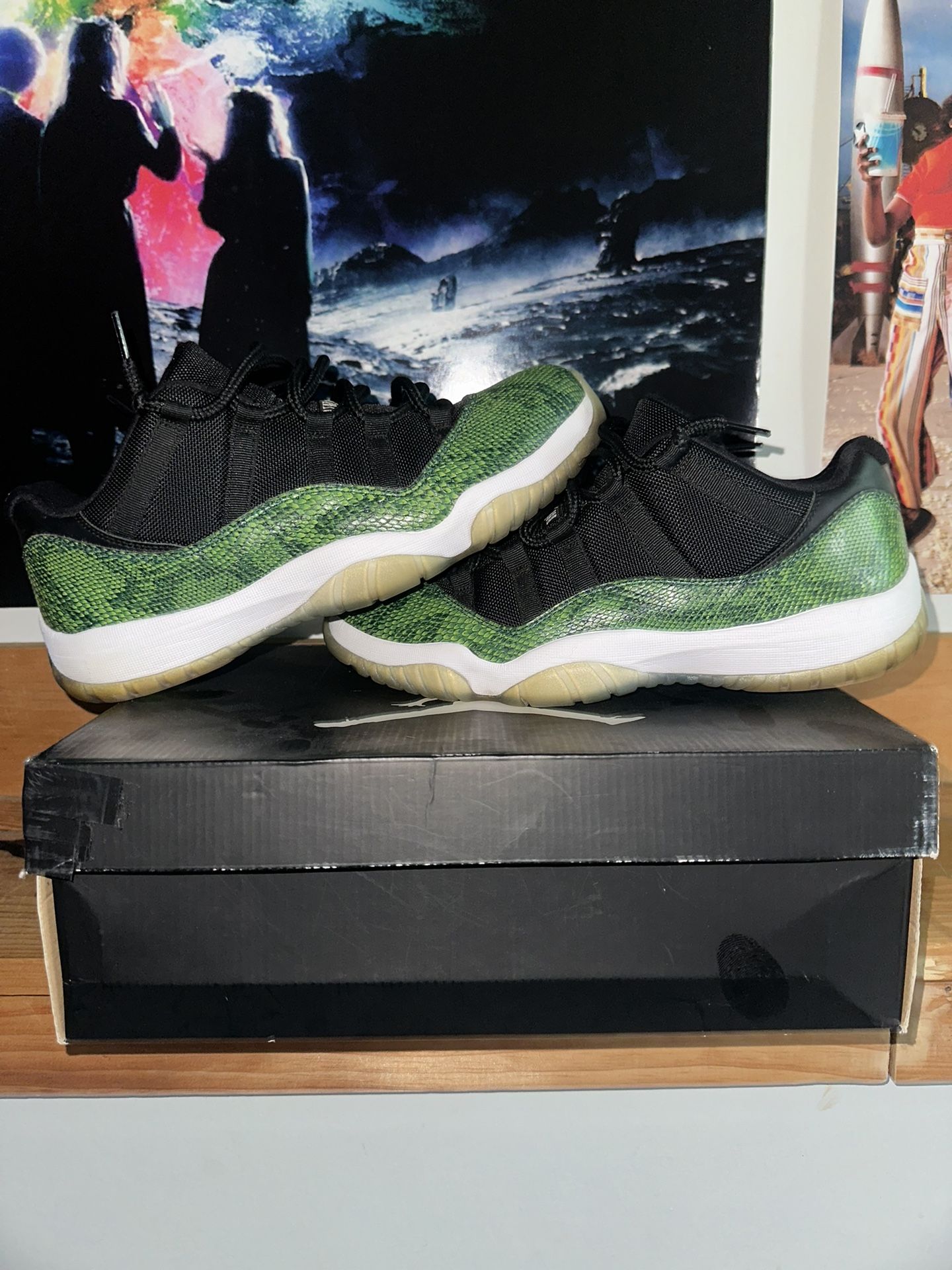 Air Jordan 11 Retro ~ Green Snakeskin ~ OG all size 11