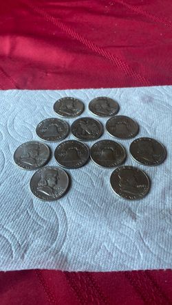 Silver half dollars