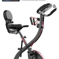 Folding Exercise Bike (almost new)