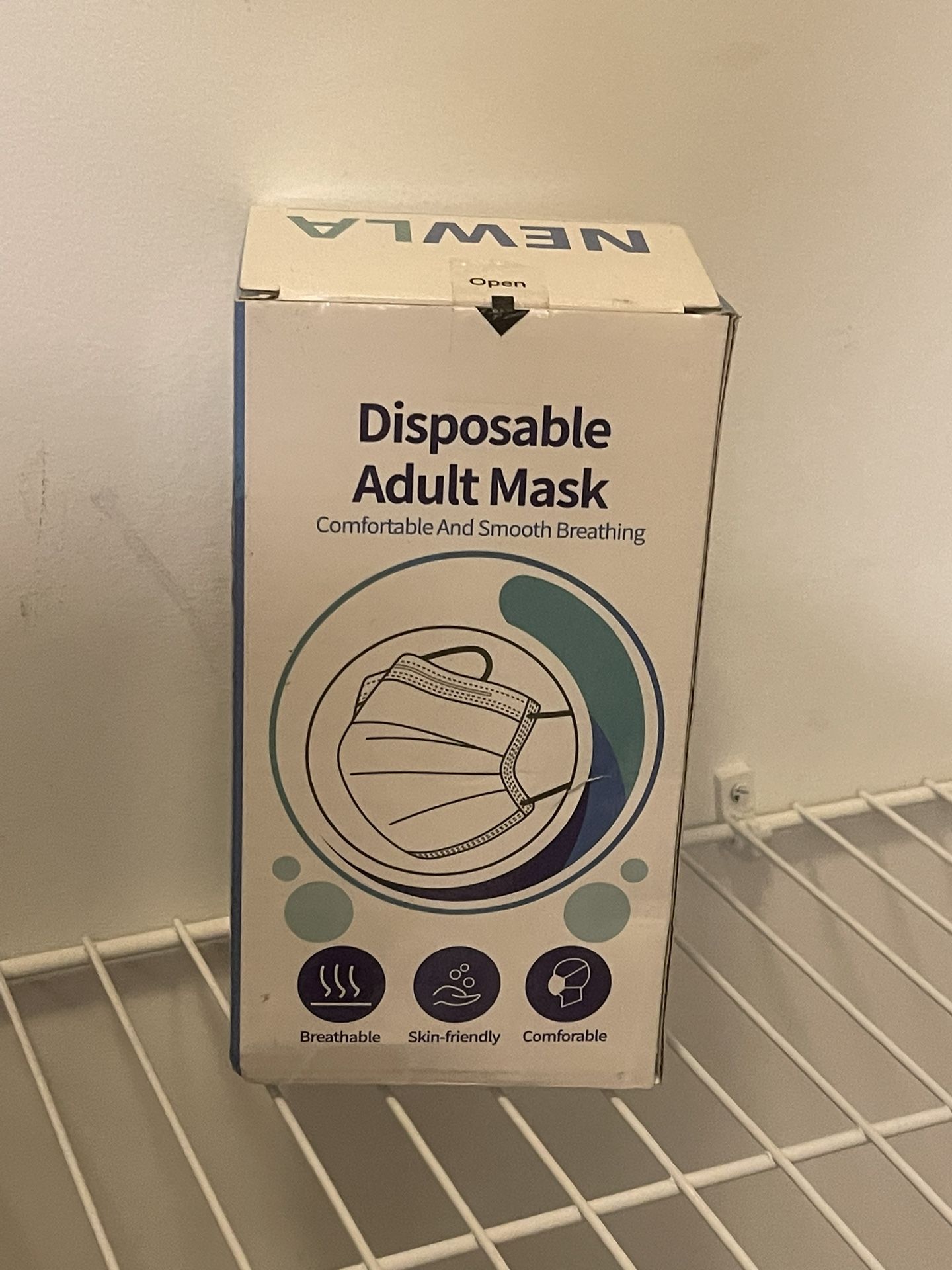 Newla disposal adult mask Box (50 pck)