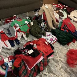 Kids Clothing Sale!! Winter/Holiday/Christmas Clothing Items Various Sizes
