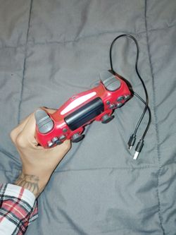 Red PS4 DualShock 4 Controller