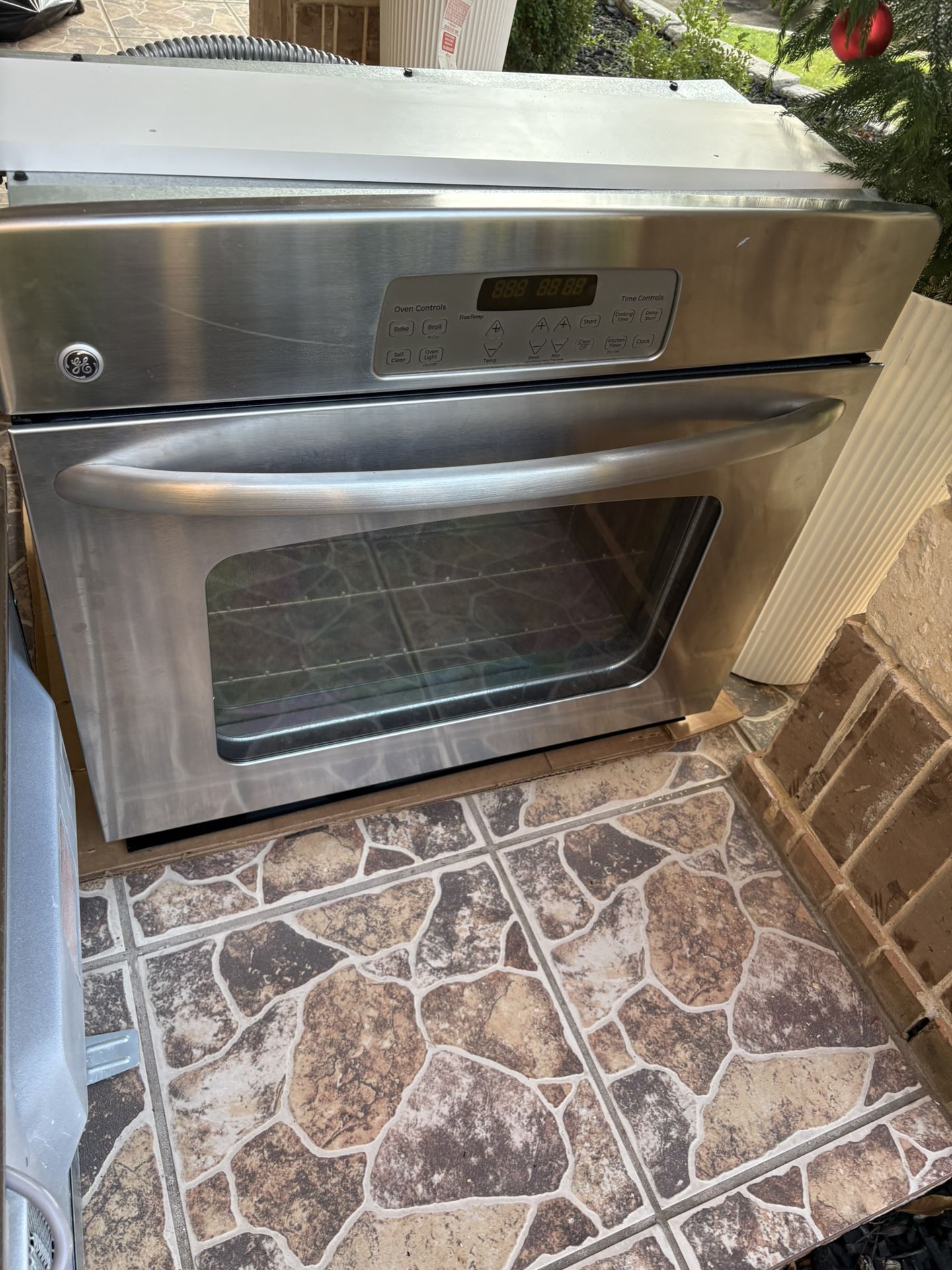 GE Wall Oven And Microwave
