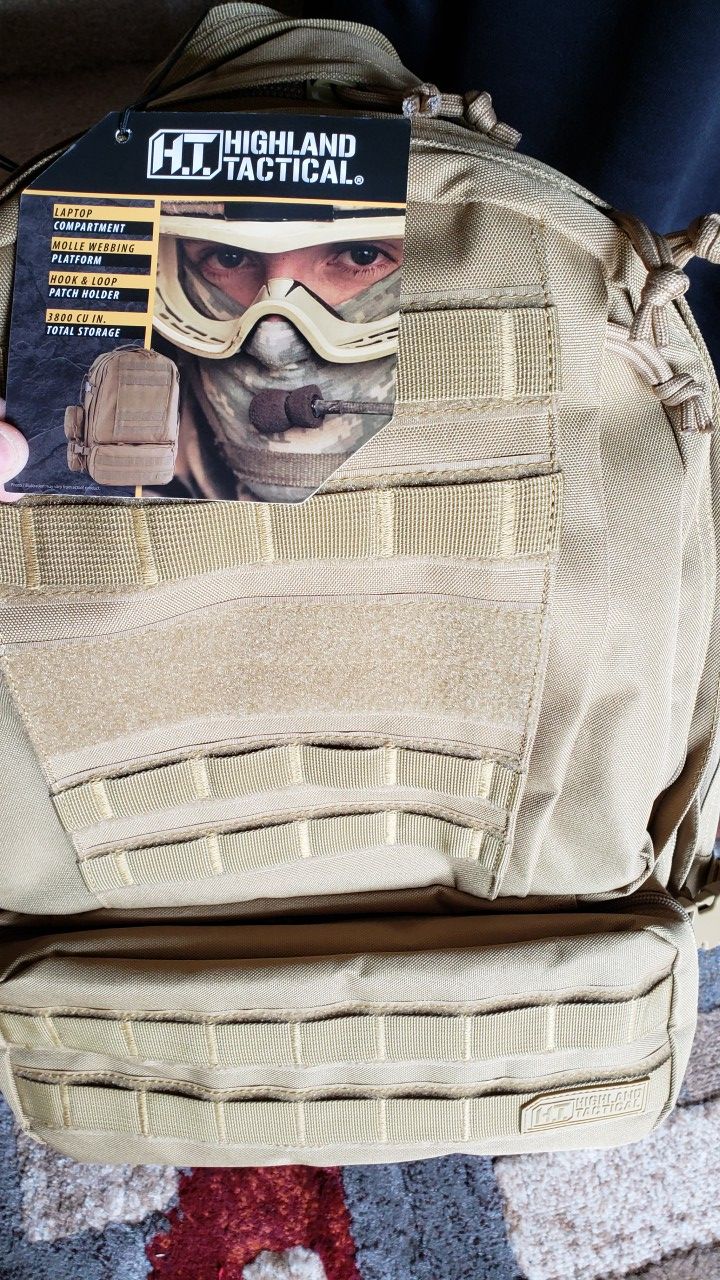 Highland Tactical Apollo Backpack for Sale in Chesapeake VA OfferUp
