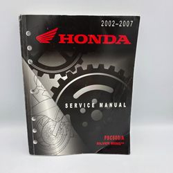Honda 2002 - 2007 FSC600/A Silver Wing Genuine Factory Service Repair Manual
