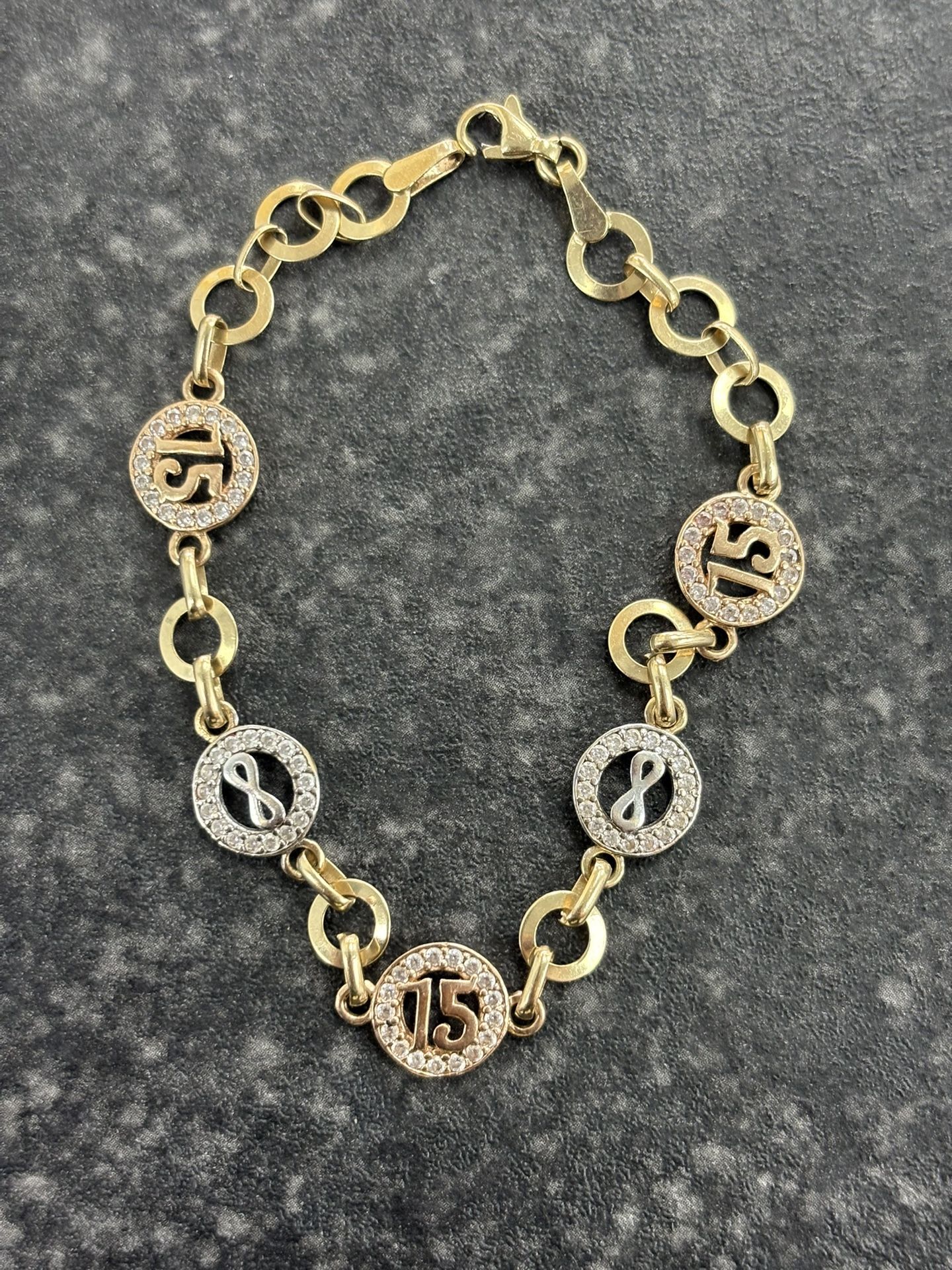 14K Bracelet 15s