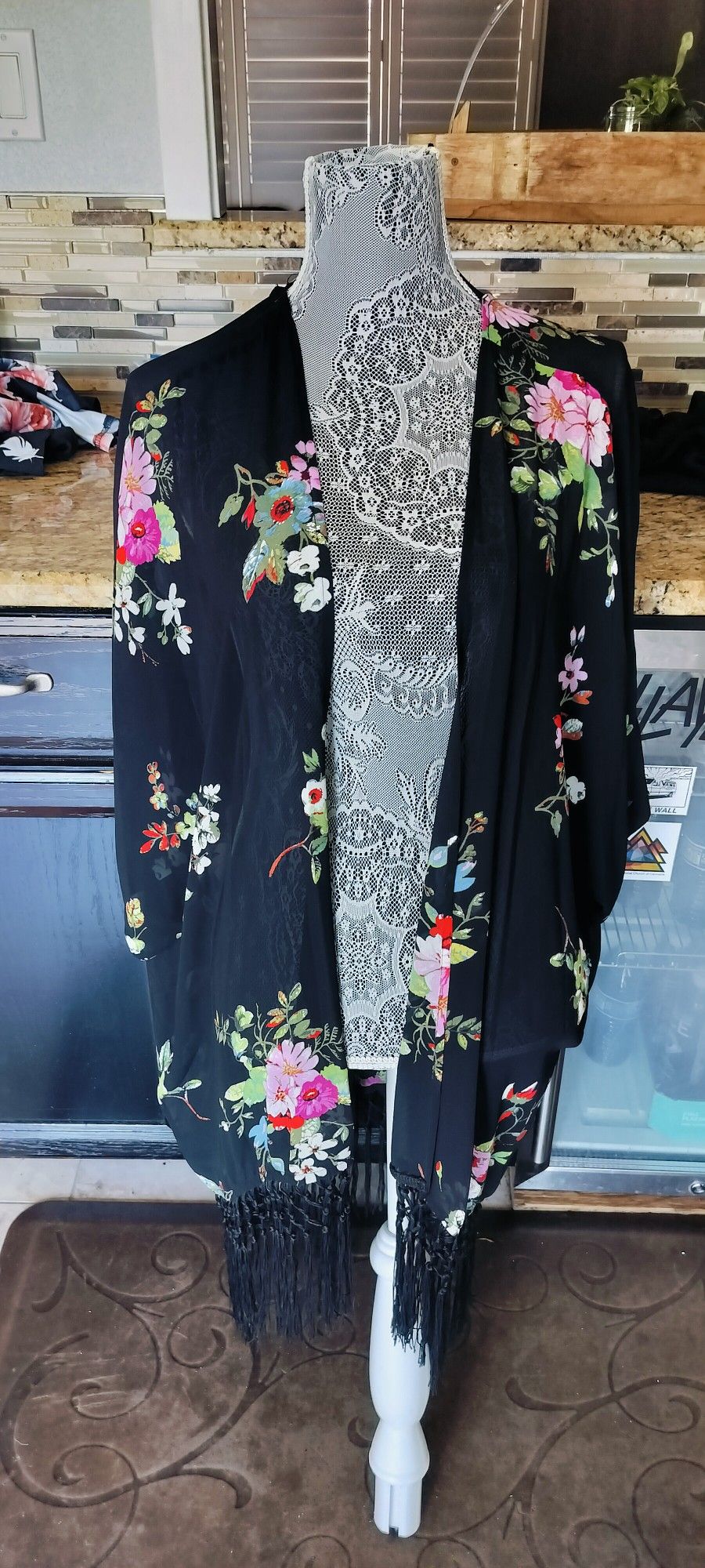 New Black Cardigan Lightweight