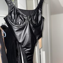 black bodysuit