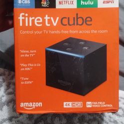 Amazon Fire TV Cube 4K HDR