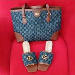 Denim Fashion bag Set