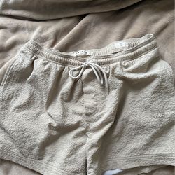 Mens Beige Pacsun Swim Trunks