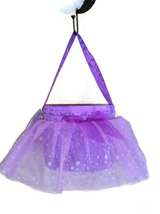 Purple Tutu Tulle basket