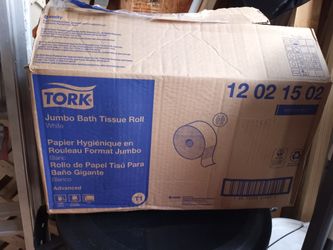 Jumbo bath tissue rolls . 6