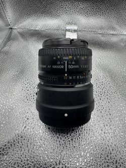 Nikon FTZ adaptor with 50mm lense