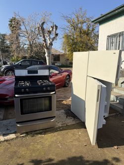 Stove and Fridge