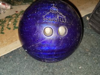 Bowling Ball Bag With Bowling Ball.