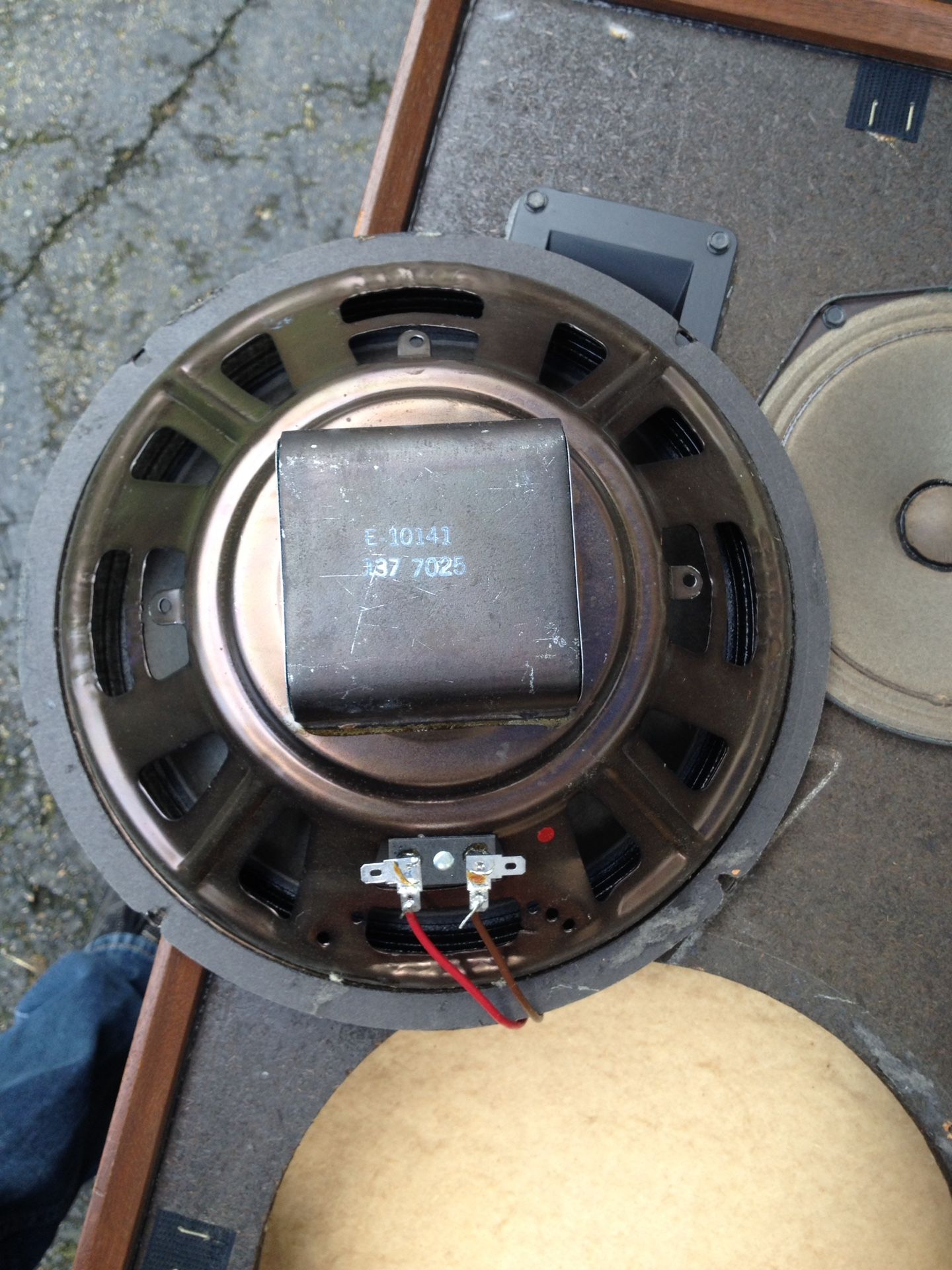 Vintage Montgomery Wards Gen 6681a 3Way speakers for Sale in