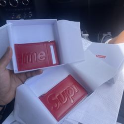 Exclusive Leather Supreme Car Holder Wallet 