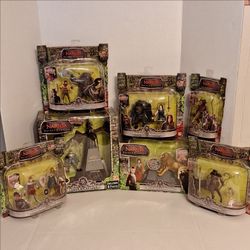 Narnia Prince Caspian Action Figure Collection Boxed Sets. New, Vaulted. Bundle