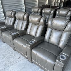 Power Reclining Theater Chairs