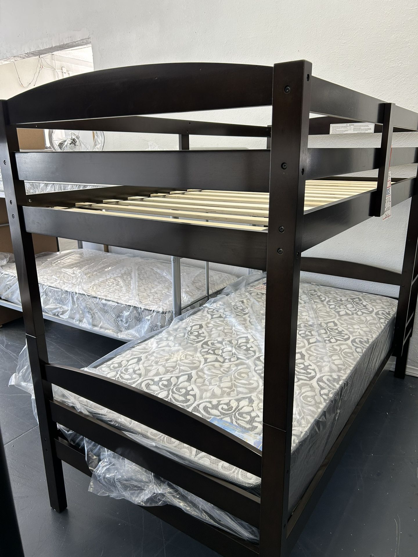 Solid Wood Twin Bunk bed 3 Colors To Choose