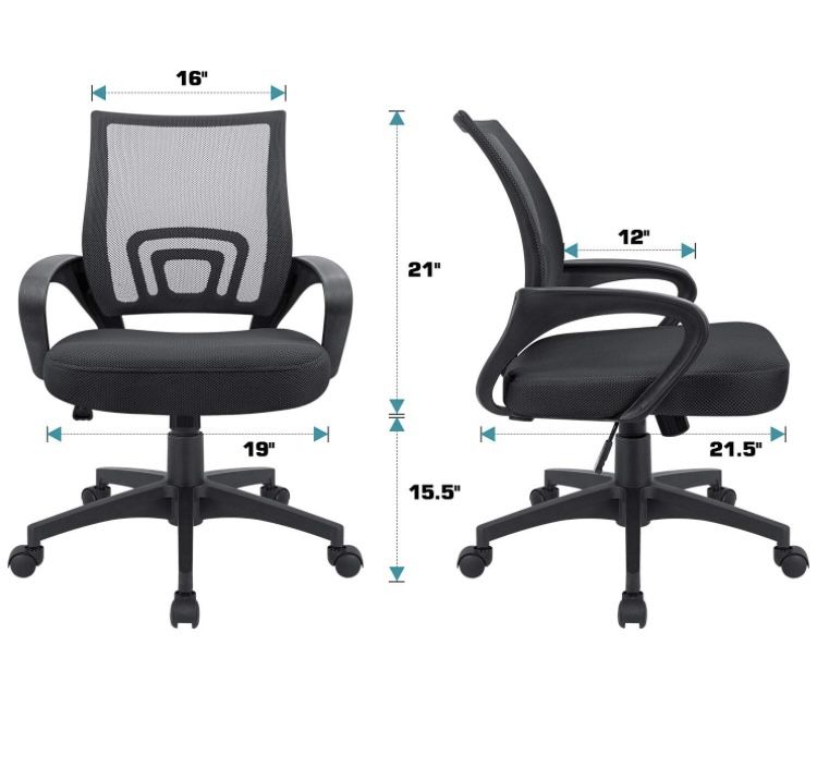 Like New Ergonomic Computer Desk Chair- mesh back