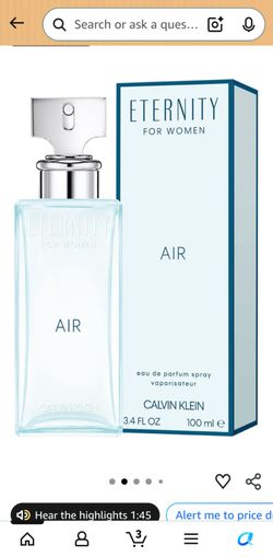 Calvin Klein Eternity for Women Air Eau De Parfum