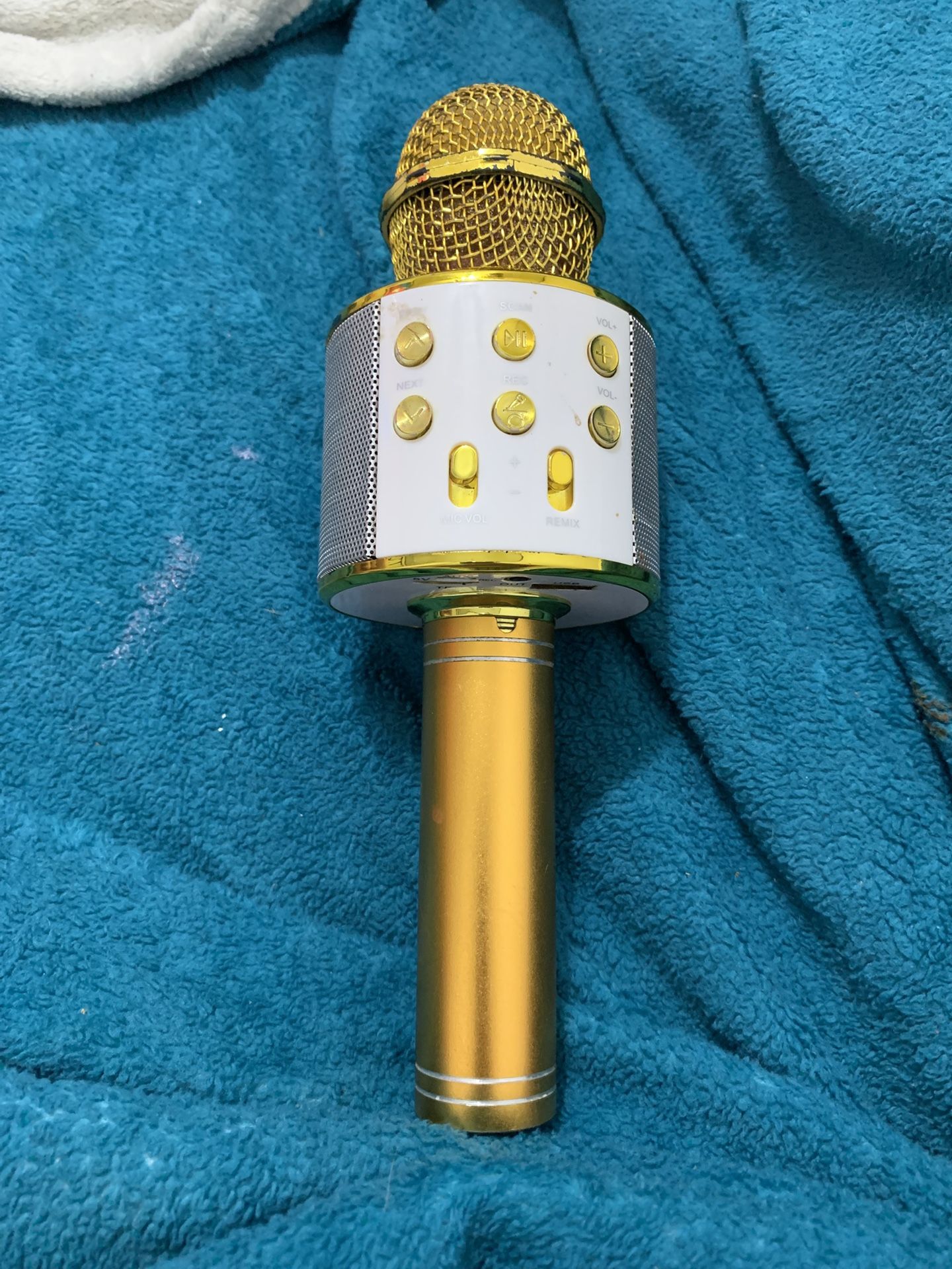 Gold Microphone
