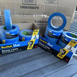 3M Blue Painters Tape 0.94 Inch $2 each Roll